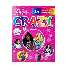 Barbie Colouring Crazy - Colouring Book - 24 Page